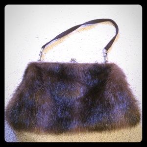 Faux Fur Purse or Clutch