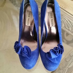 Steve Madden Royal blue pumps