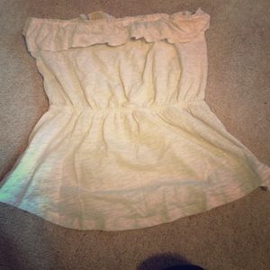 Hollister strapless Top