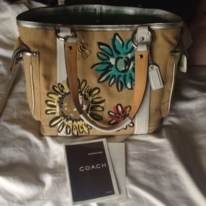Coach limited edition large handbag