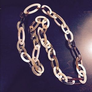 Boutique Hand Carved Horn Necklace ala Hermés 💯