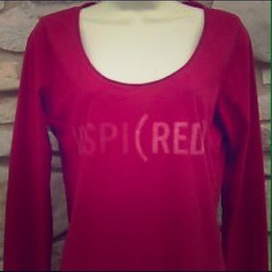 ⭐SALE⭐️GAP (red) campaign long sleeve T