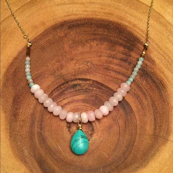anazonite  stone necklace 💎💎