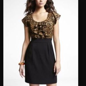 EXPRESS ruffle dress 😍