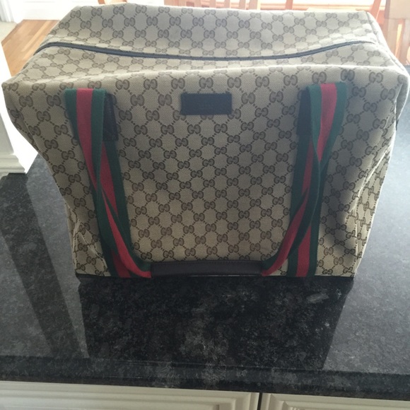 Gucci travel duffel