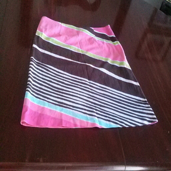 SOLD Euc trina turk. A line mini skirt multi sz 2