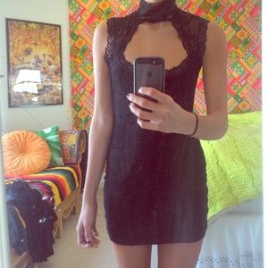Lip Service Lace Bodycon Dress