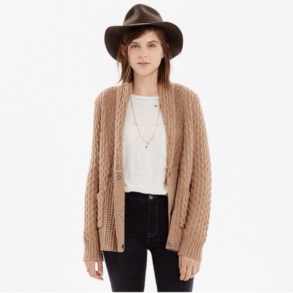 Madewell Jackets & Blazers - Madewell Shawl Collar Snap Cardigan