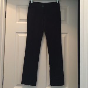 White House black market black stretch dress pants