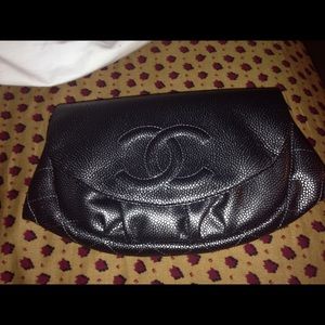 Chanel halfmoon crossbody bag