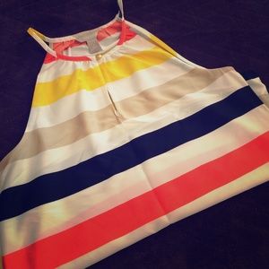 Banana Republic striped tank