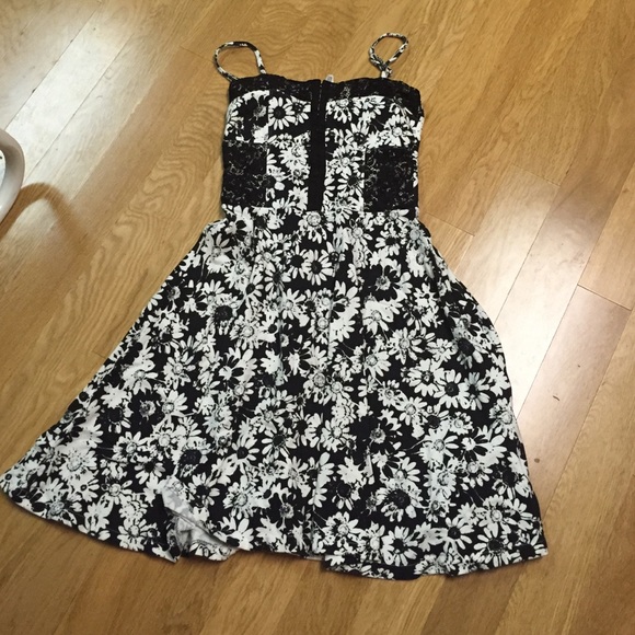 Bethany Mota flower print dress