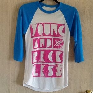 Young and reckless tee