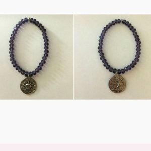 🌞🌚NWT True Charma sun/moon charm bracelet