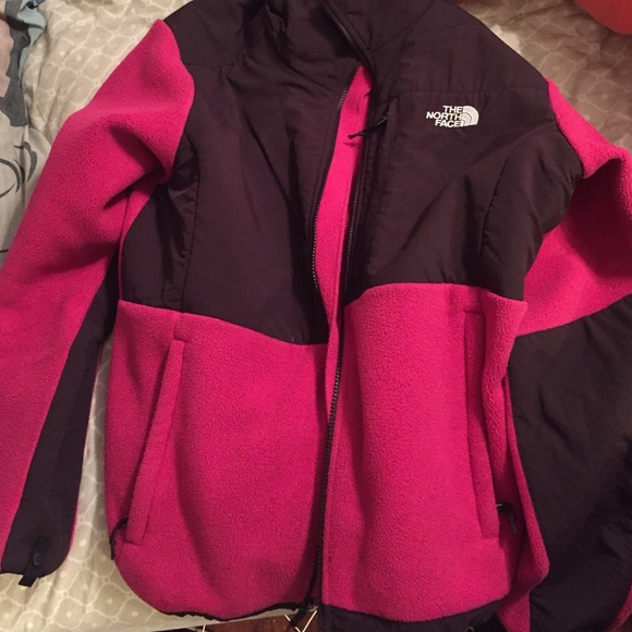 Pink North face