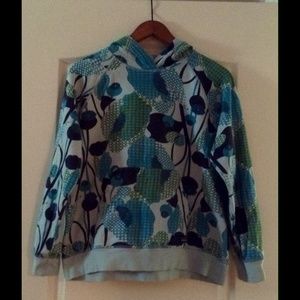 Patagonia women's sweatshirt, spring print.