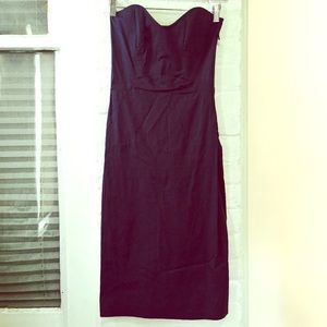 Corset style slim fit dress