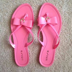 Pink Jelly Sandals / Flip Flops