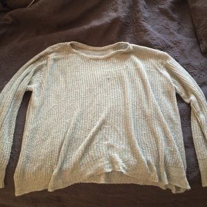 Loose knit sweater