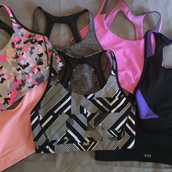 Victoria's Secret VSX Player Open back Sports bra