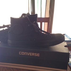 All black Converse