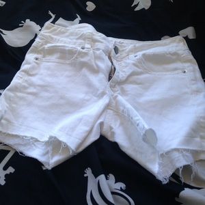 white shorts