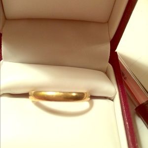 Men's gold band