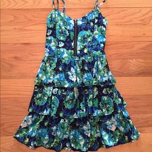 Material girl floral dress
