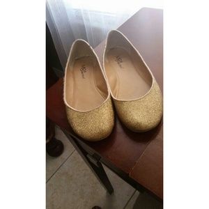 Comfy Gold Flats
