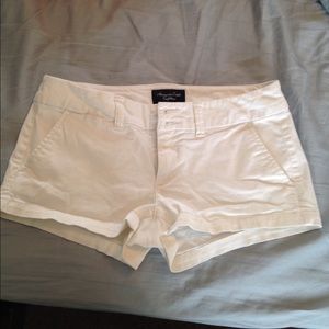 Soft White Shorts