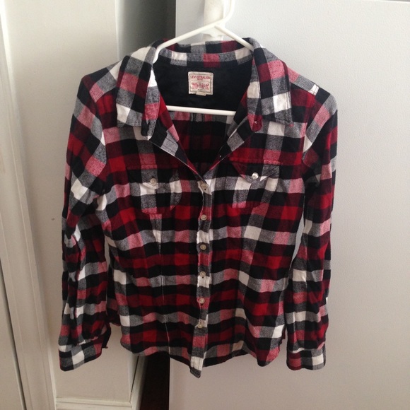 Levi Strauss & Co Flannel Button Down