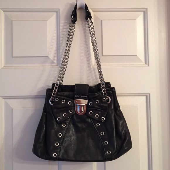 Betsey Johnson Punky Bowtie Medium Shoulder Bag