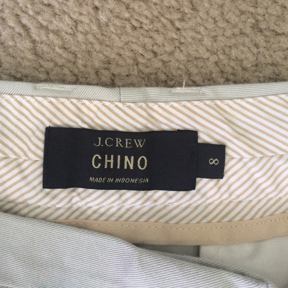 J CREW 3" CHINO 💕 Size 8 - Picture 2 of 3