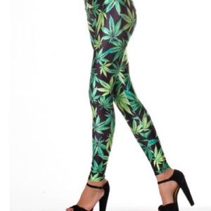 420 weed princess leggings✨🍃 festival approved✌️