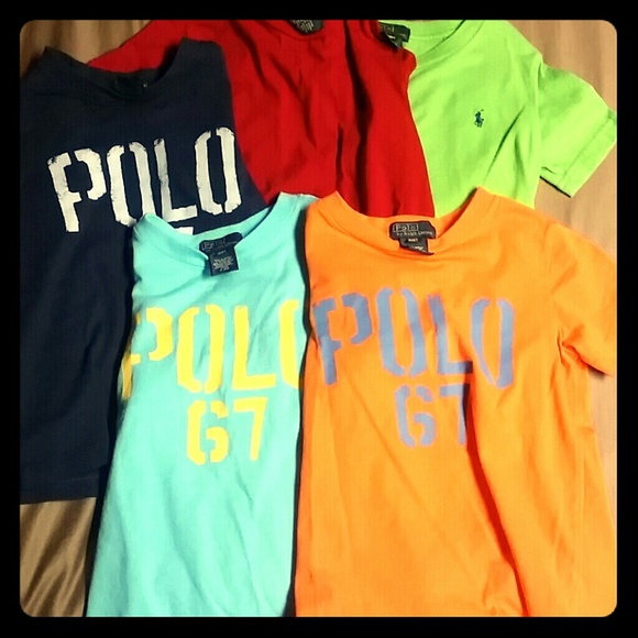 4T boys Polo tshirt bundle