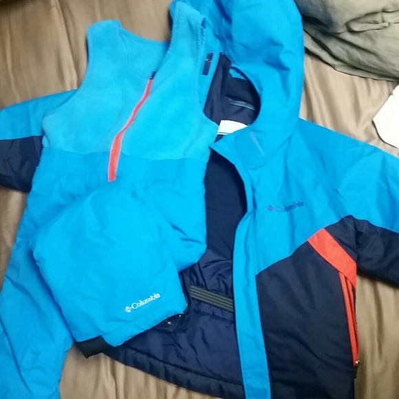 Columbia snow suit child size 4/5