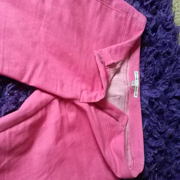 Euc nanette lepore hot pink pants sz 2