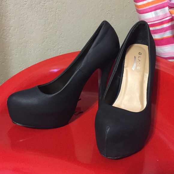 Black heels