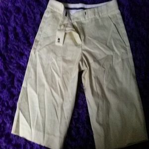 Euc theory bermuda shorts yellow sz O