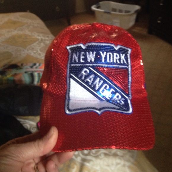Rhinestone ranger hat red