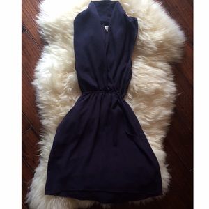 Aritzia Wilfred brand eggplant colored dress