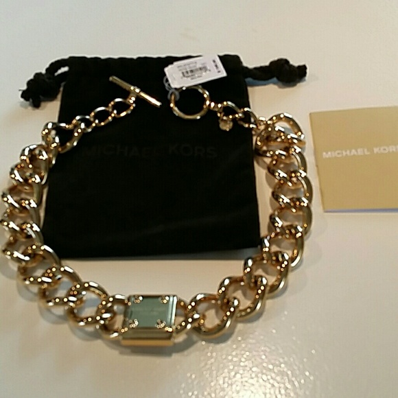Michael Kors Jewelry - Authentic Michael Kors choker &bracelet bundle