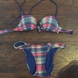 Abercrombie & Fitch push up bow bikini