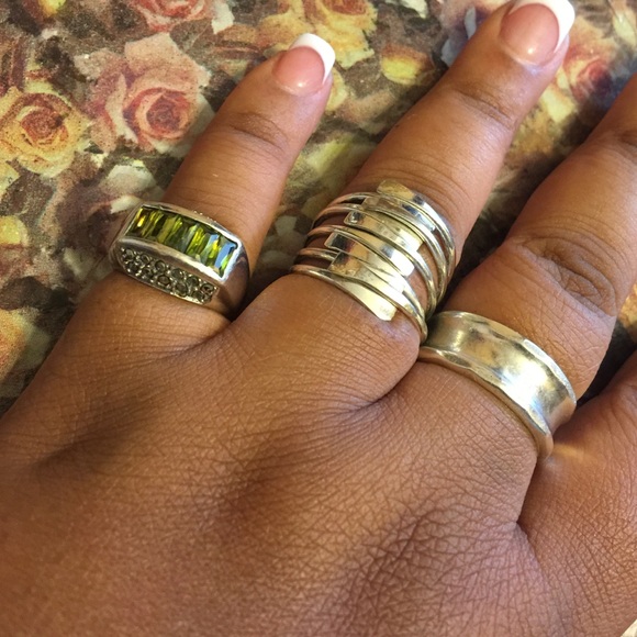 Russian Chrome Diopside Sterling Silver Ring Sz 6.