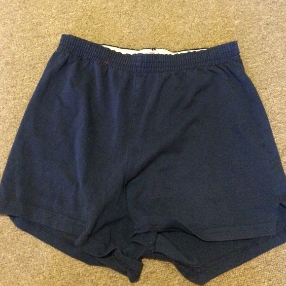 Navy blue soffe shorts