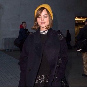 Coach Unisex Beanie in Mustard Yellow