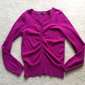 Magenta Cardigan