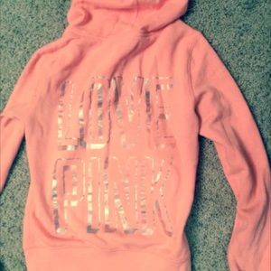 Found! Victoria's Secret peach coral hoodie!!🙏