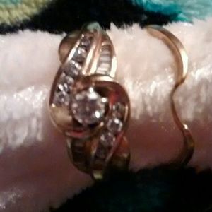 2 Piece Wedding set, 3/4 k