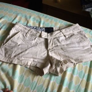 Khaki Volcom chino shorts
